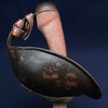 British WW1 1908 Pattern Cavalry Troopers Sword with Field Camouflage Paint, Dated 1916 - 15